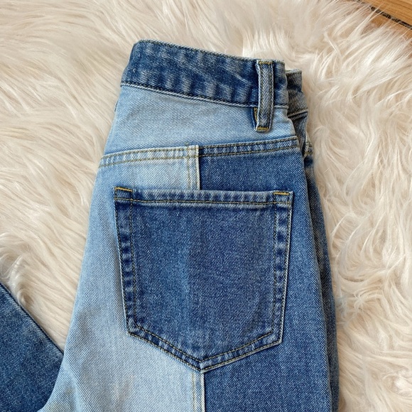 PacSun Eco Two-Tone '90s Boyfriend Jeans, Size 24 - Picture 12 of 16